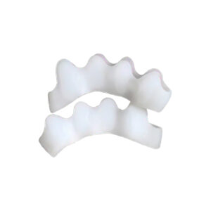 Par Separador De Silicone Para Dedos Pes Calos Joanete Corretor Ortopédico