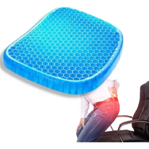 Almofada Ortopédica Silicone Escritório Carro Casa Alivia Dores